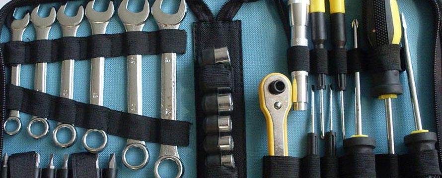 Szerszámok, szerelés